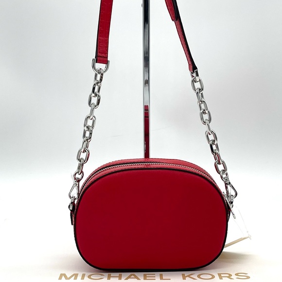 Michael Kors Small Front Packet Oval Crossbody Bag - Picture 4 of 8